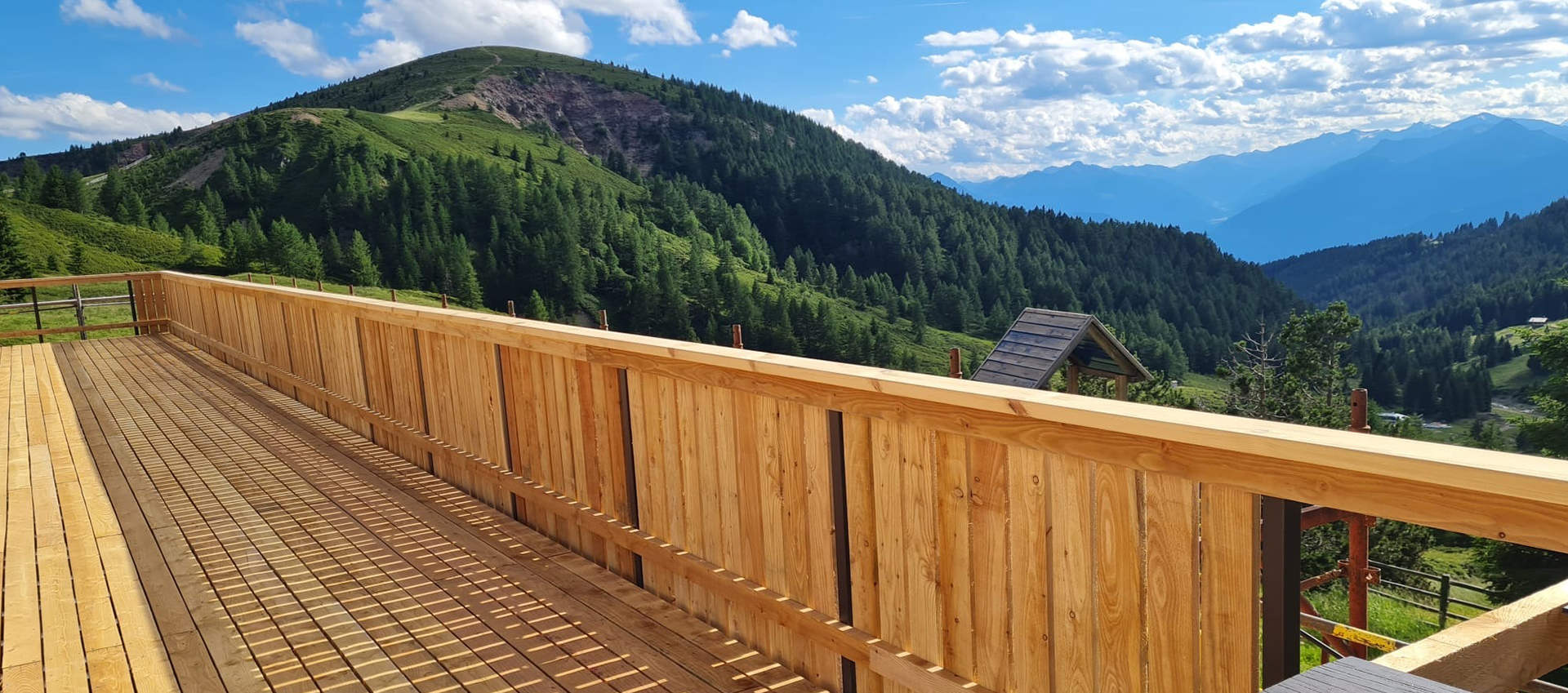 350 m² Terrasse mit Weitblick
