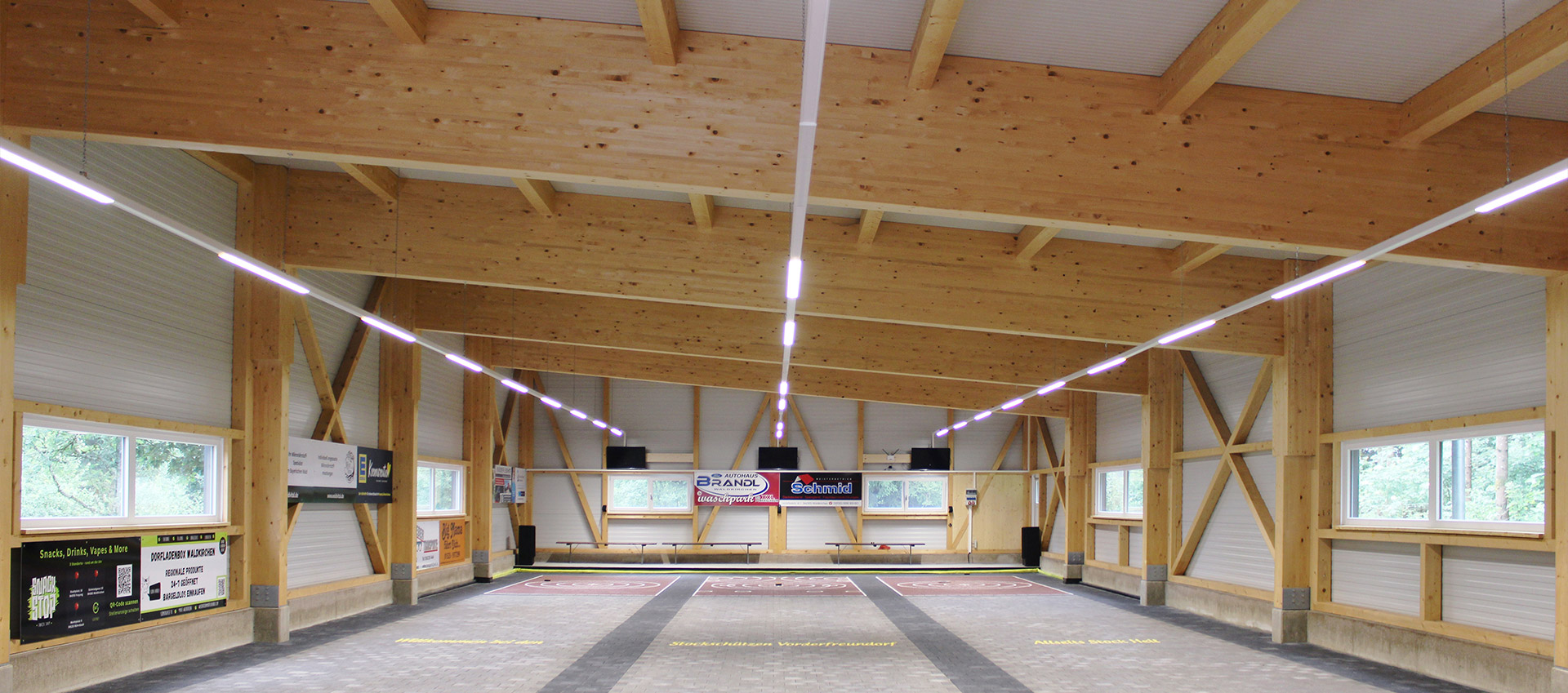 Zeit sparen beim Hallenbau?