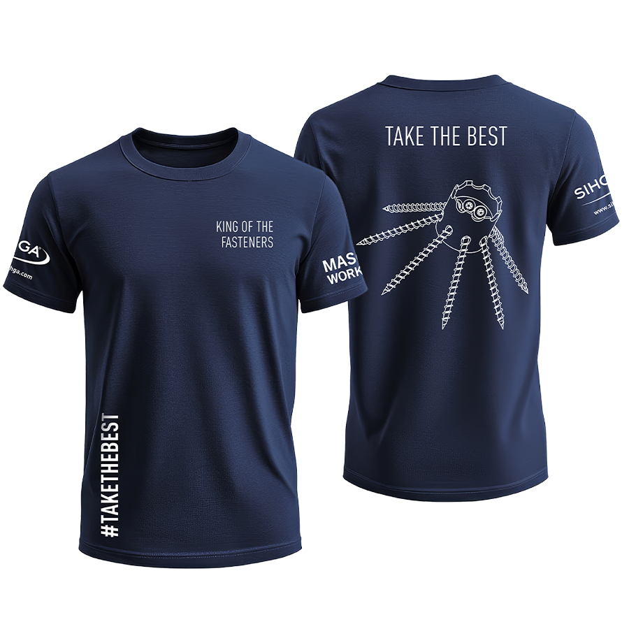 SIHGA® T-Shirt King of the Fasteners